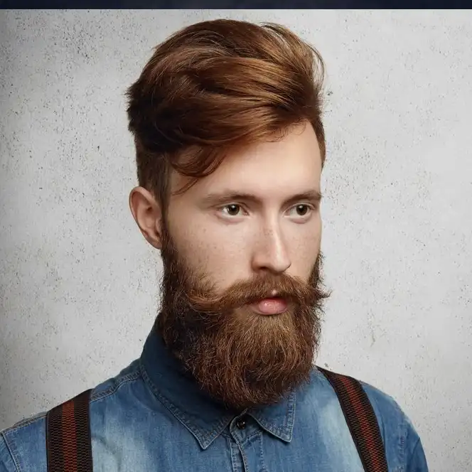 Home 11 Fashionable young student with stylish haircut