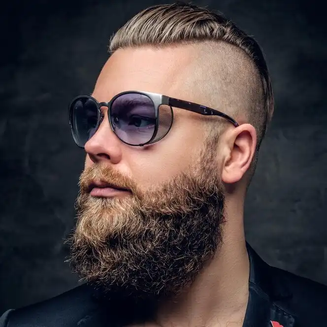 Home 13 Hair Style fashionable purple sunglasses